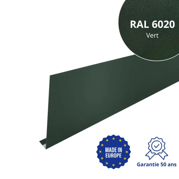 Habillage de gouttière Vert mat - 1
