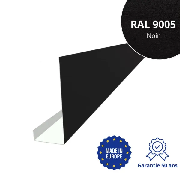 Habillage de bandeau Noir mat - 1
