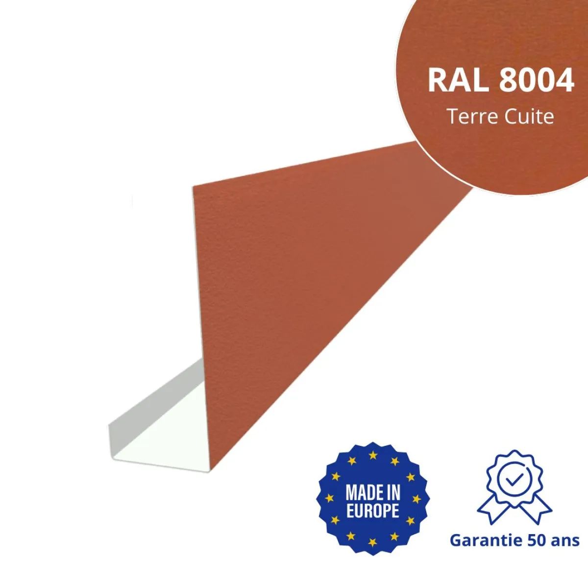 Habillage de bandeau Terre Cuite mat