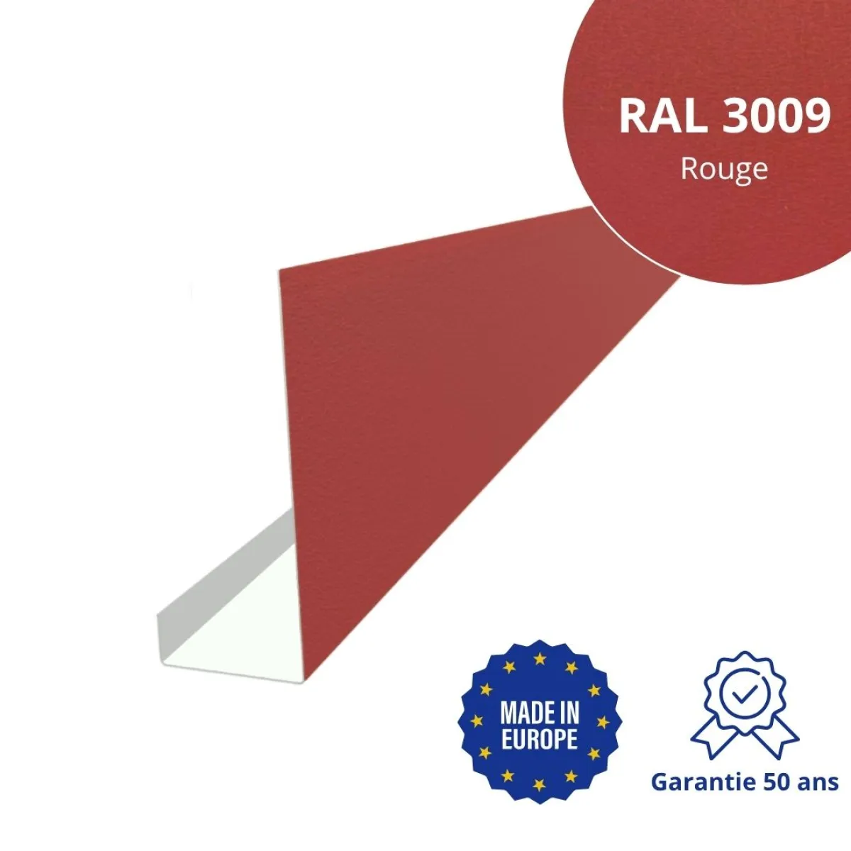 Habillage de bandeau Rouge mat