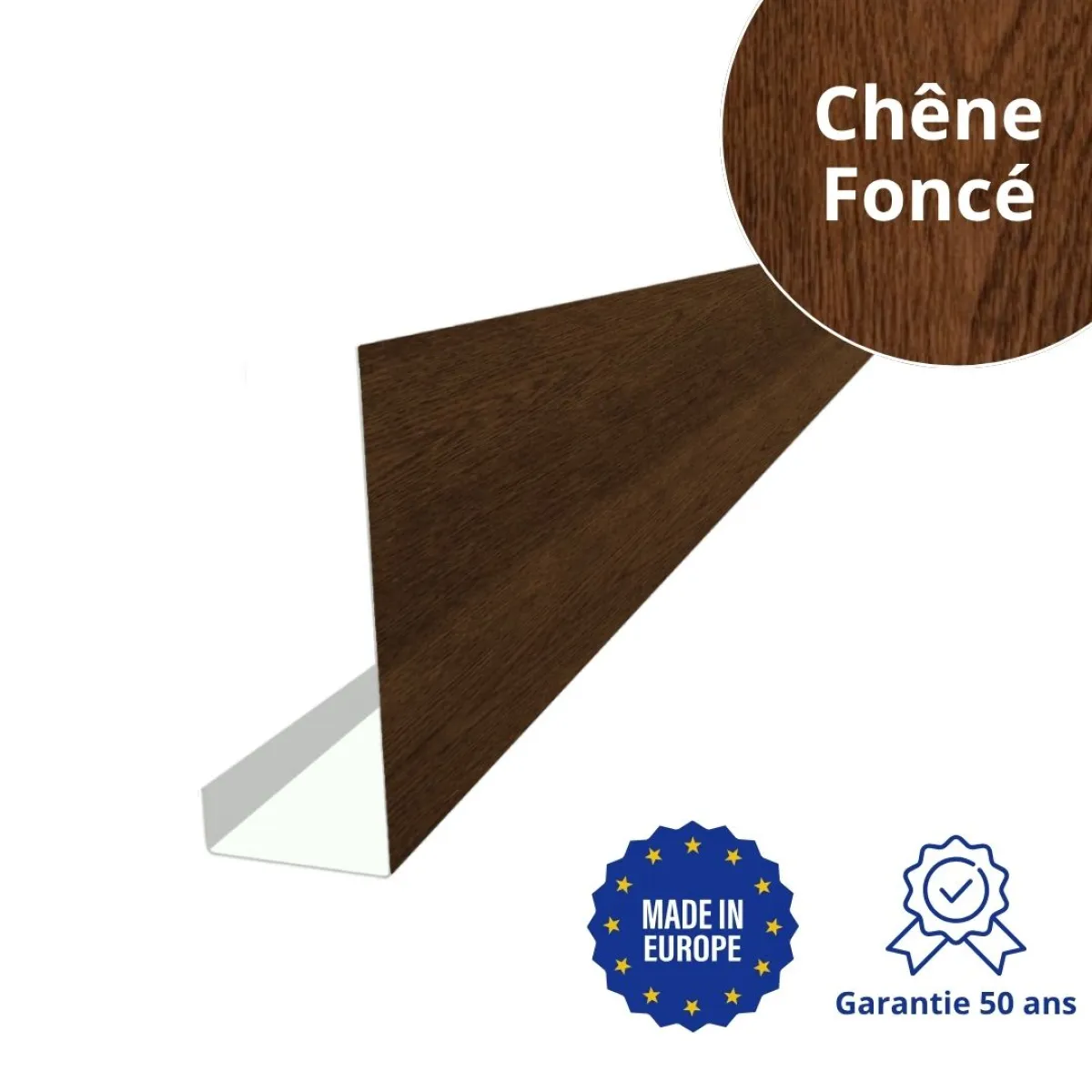 Habillage de bandeau Chêne Foncé