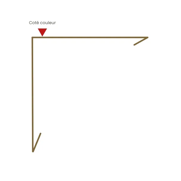 Cornière d'angle sur mesure - 1