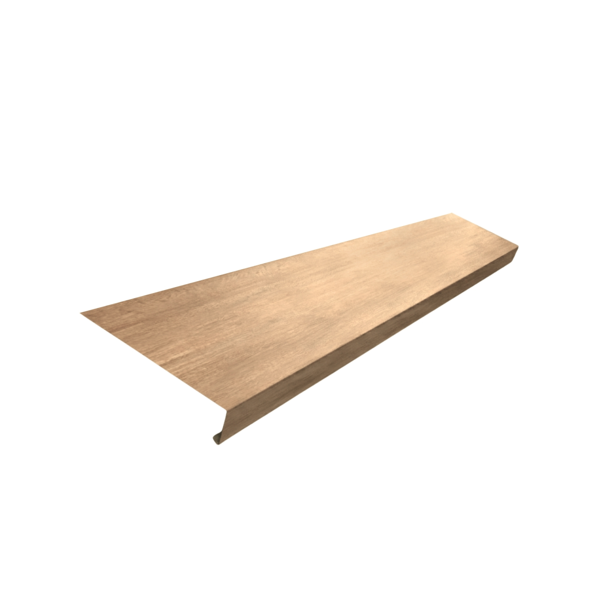 Appui de fenêtre Chêne Blanchi 3D