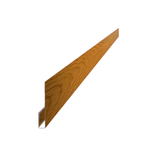Profil d'angle J-Type finition Chêne Clair 3D - 1