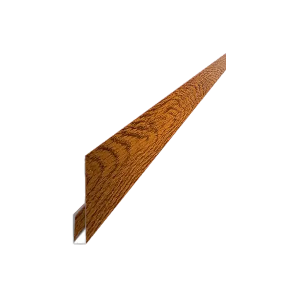 Profil d'angle J-Type finition Chêne Doré 3D - 1