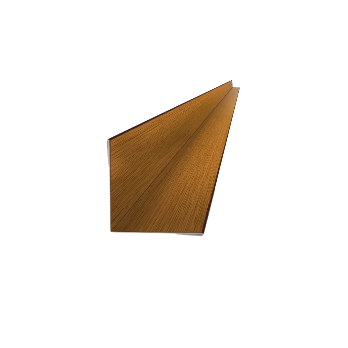 Profil d'angle intérieur finition Chêne Clair 3D