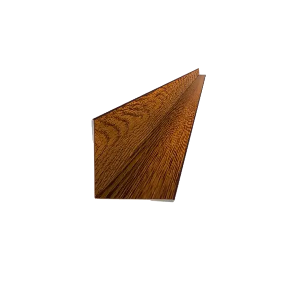 Profil d'angle intérieur finition Chêne Doré 3D - 1