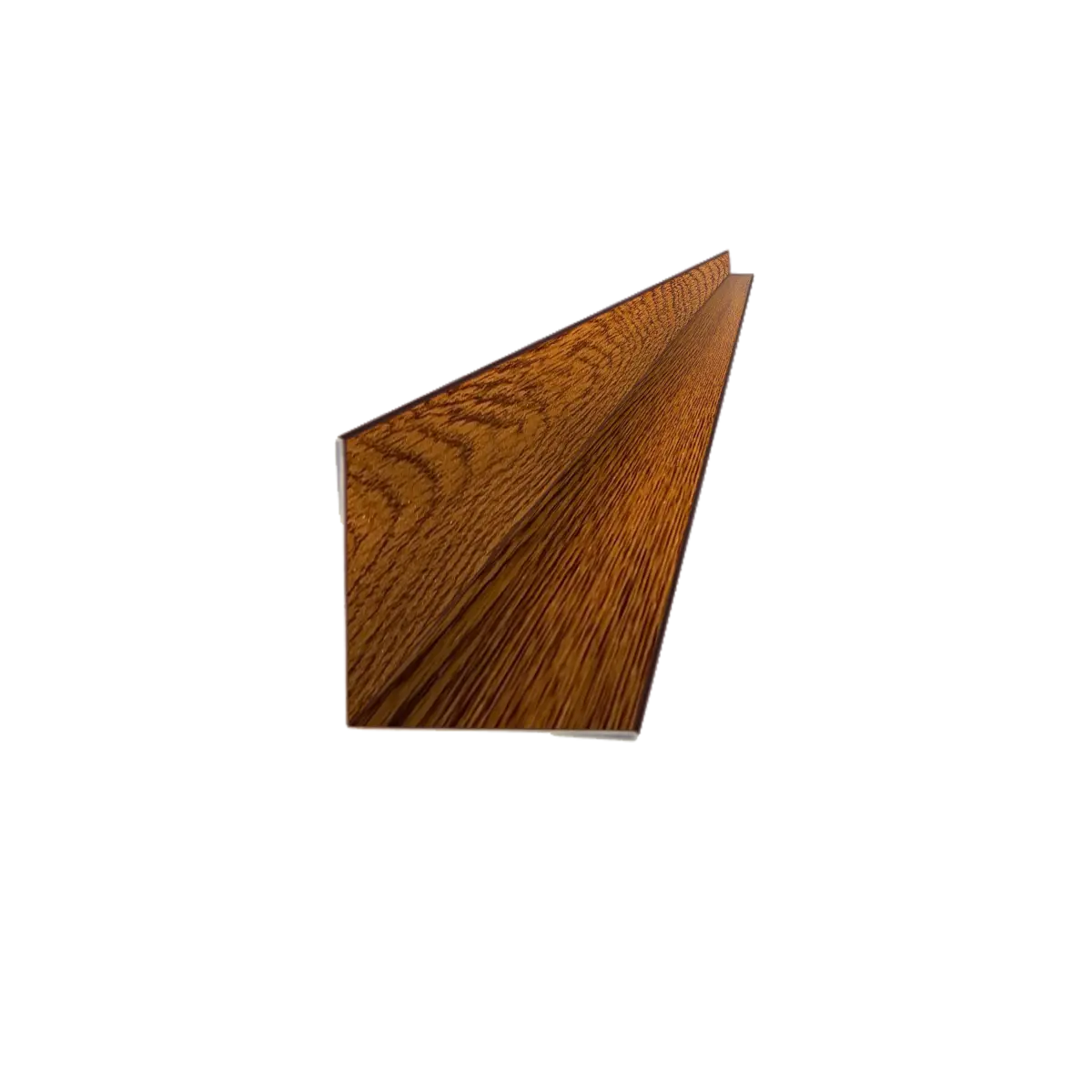 Profil d'angle intérieur finition Chêne Doré 3D