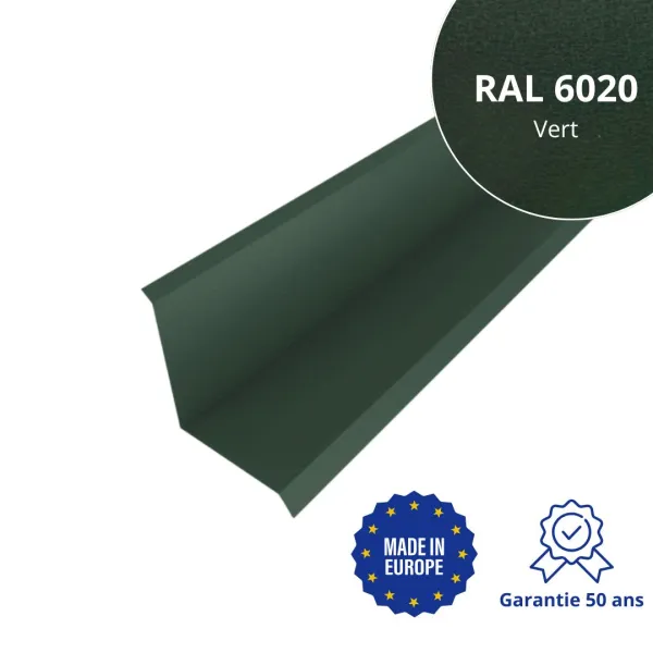 Solin de toiture Vert mat - 1