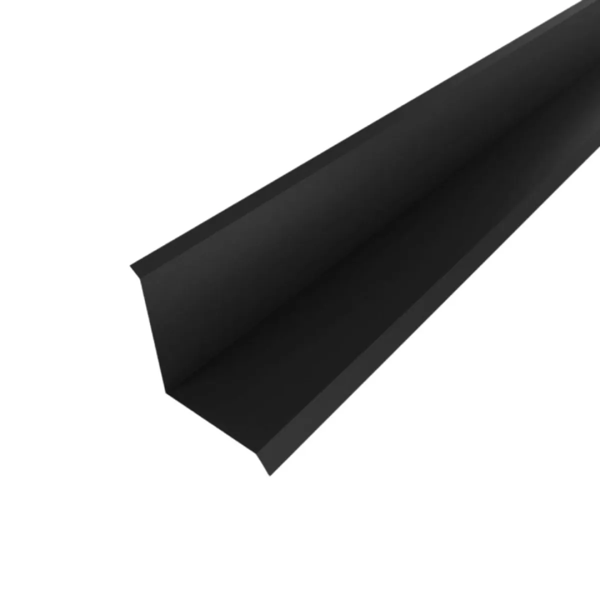 Solin de toiture Noir mat