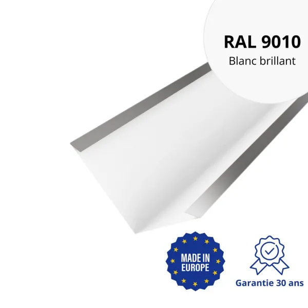 Bande de noue Blanc brillant - 1