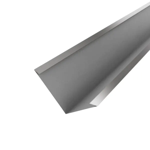 Bande de noue Gris Clair brillant - 4