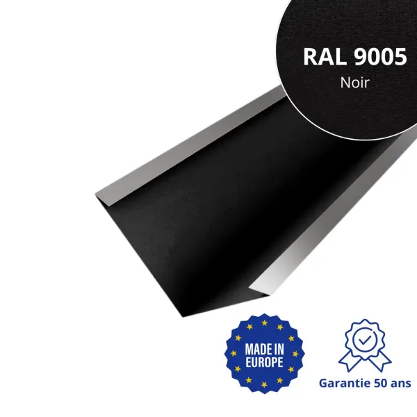 Bande de noue Noir mat - 1