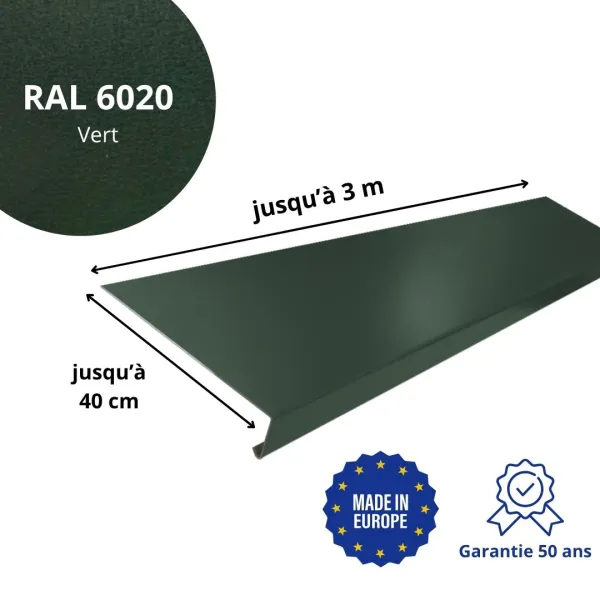 Appui de fenêtre Vert mat - 2