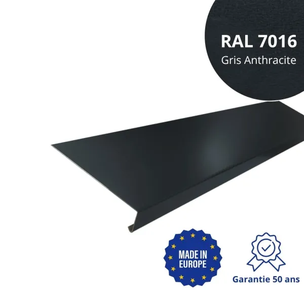 Appui de fenêtre Gris Anthracite mat - 1