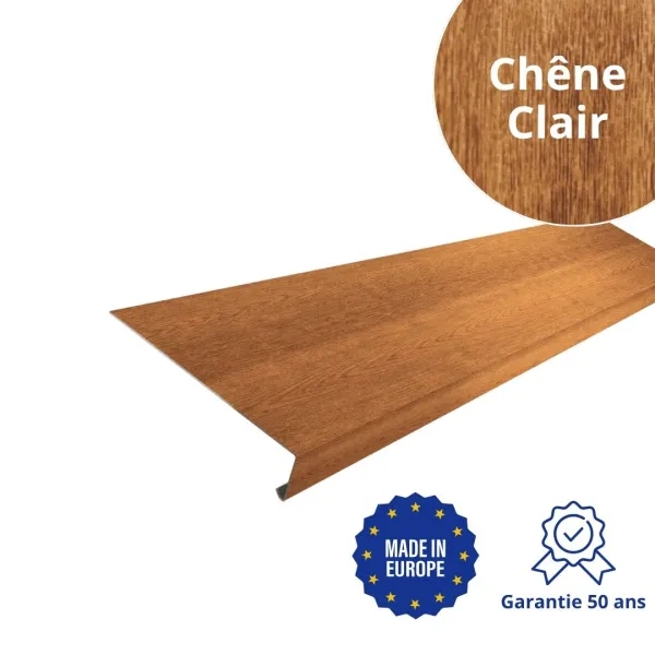 Appui de fenêtre Chêne Clair 3D - 1