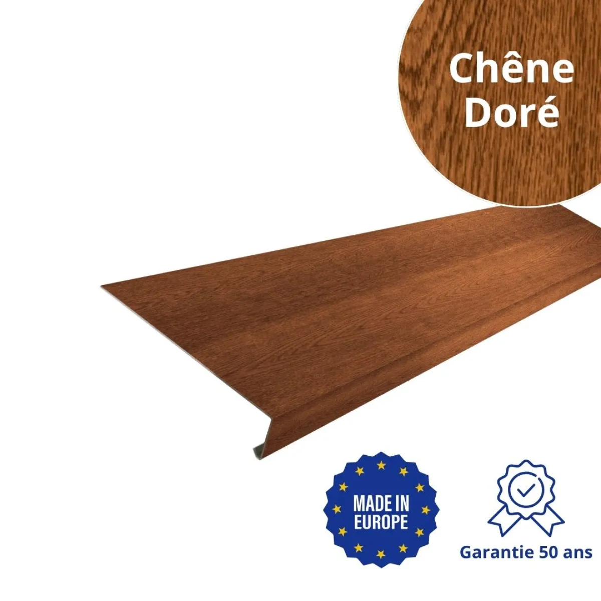 Appui de fenêtre Chêne Doré 3D