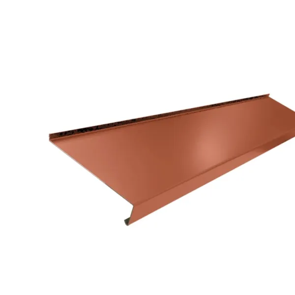 Appui de fenêtre avec rebord Terre Cuite mat - 4