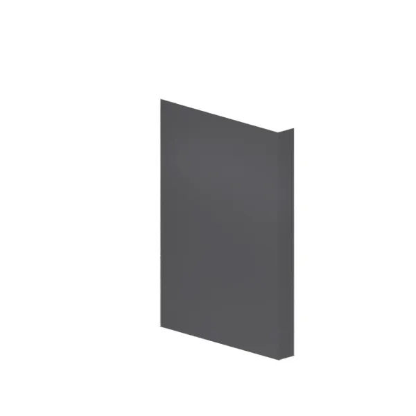 Habillage de tableau Gris Graphite mat - 5