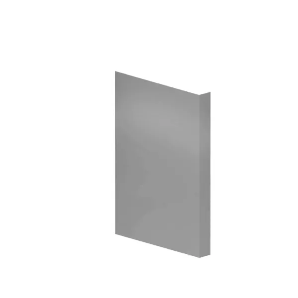 Habillage de tableau Gris Clair brillant - 5