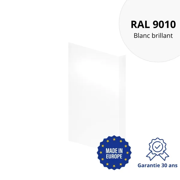 Habillage de tableau Blanc brillant - 1