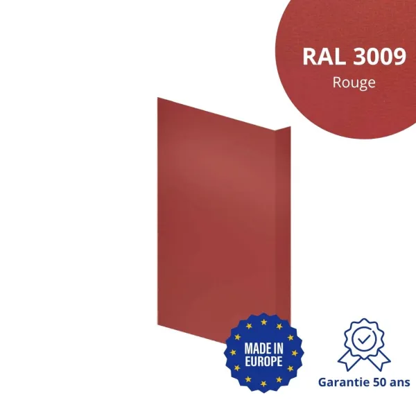 Habillage de tableau Rouge mat - 1