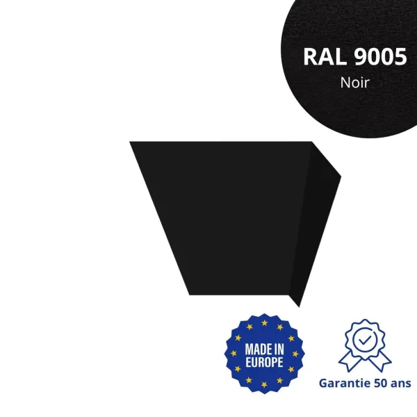 Habillage de linteau Noir mat - 1