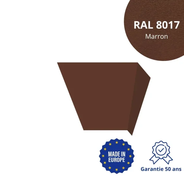 Habillage de linteau Marron mat - 1