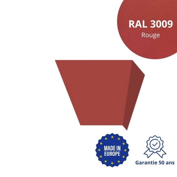 Habillage de linteau Rouge mat - 1