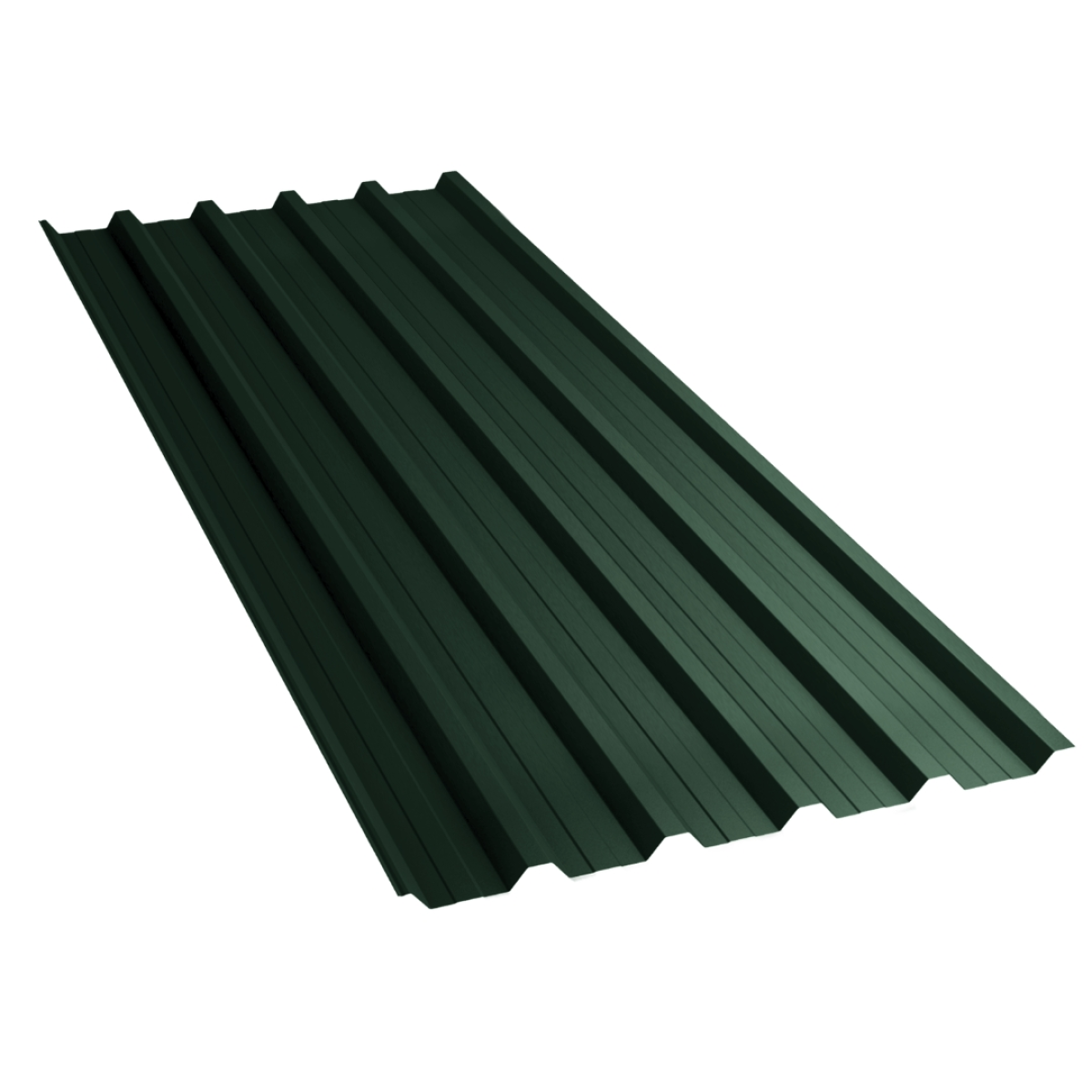 Tôle de toiture bac acier Alto Vert mat