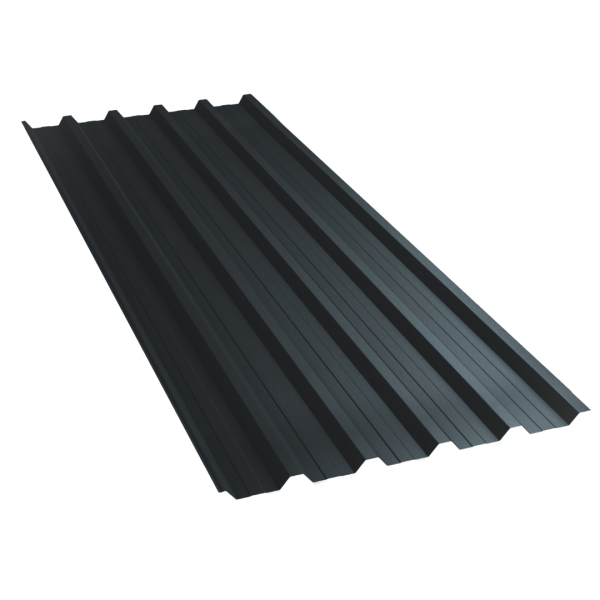 Tôle de toiture bac acier Alto Gris Anthracite mat - 4