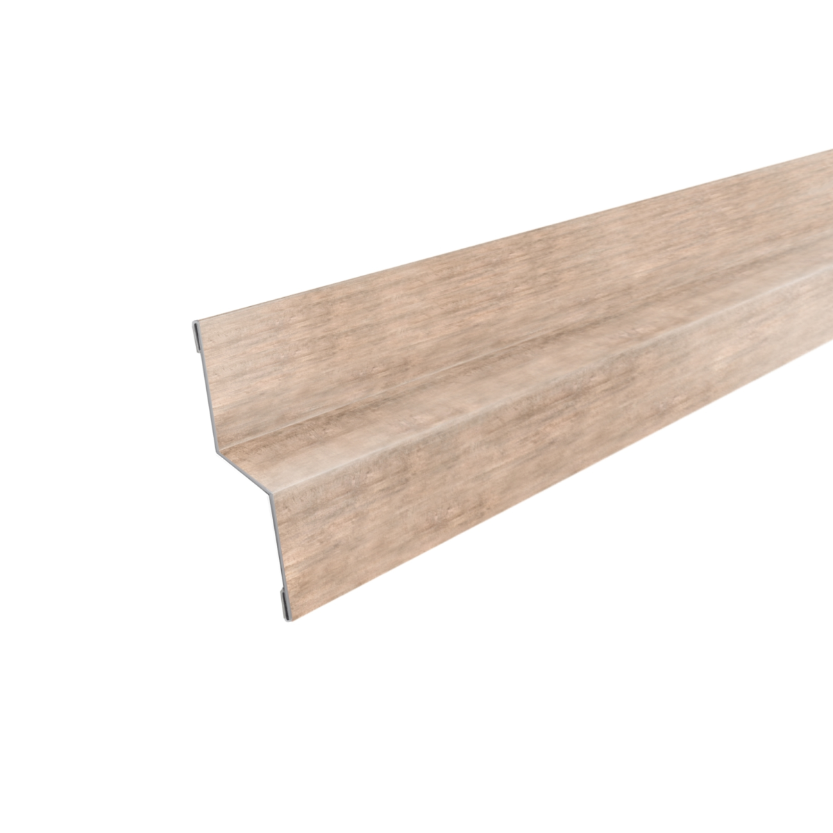 Bavette de rejet d'eau finition Chêne Blanchi 3D