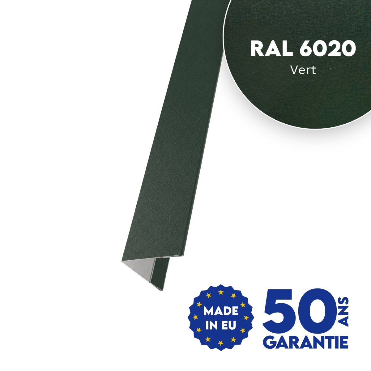 Cornière d'angle Vert mat