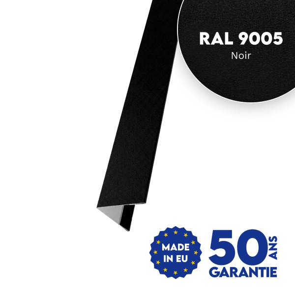 Cornière d'angle Noir mat - 1