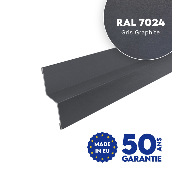 Bavette de rejet d'eau Gris Graphite mat - 1