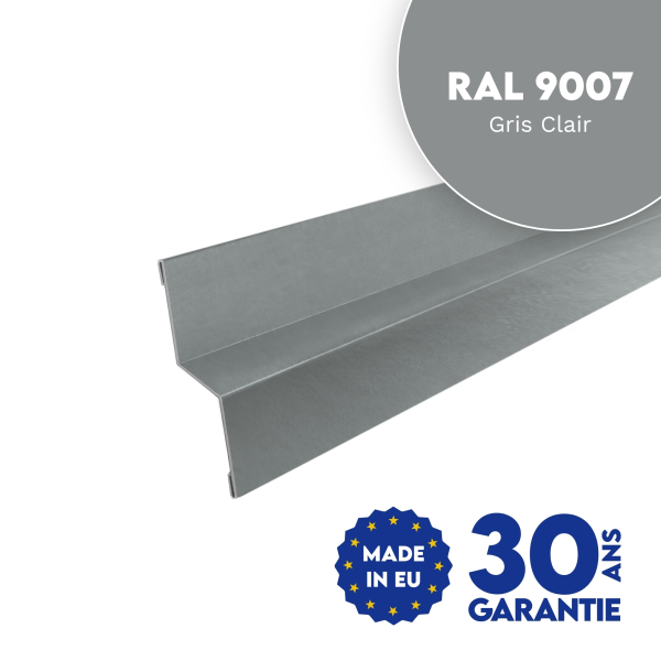 Bavette de rejet d'eau Gris Clair brillant - 1