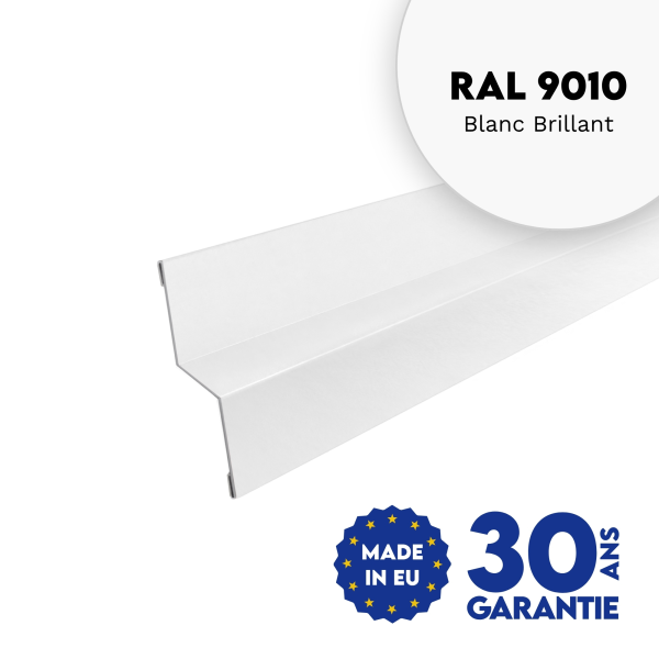 Bavette de rejet d'eau Blanc brillant - 1