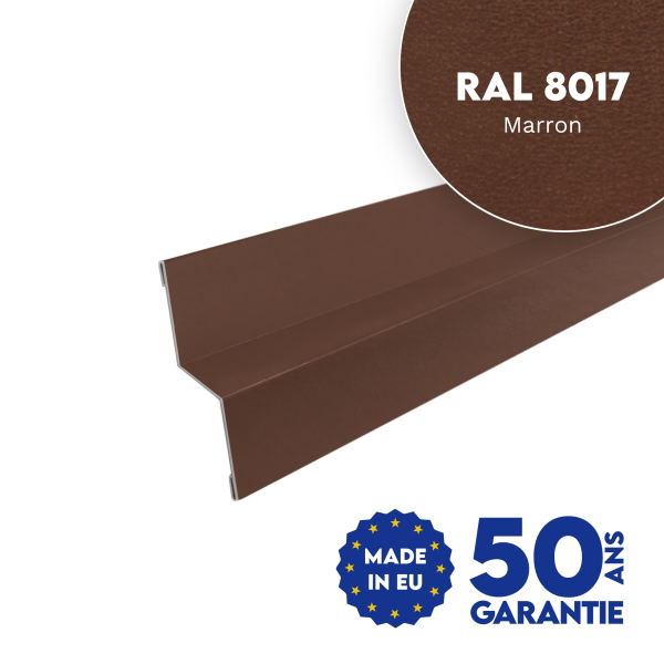 Bavette de rejet d'eau Marron mat - 1
