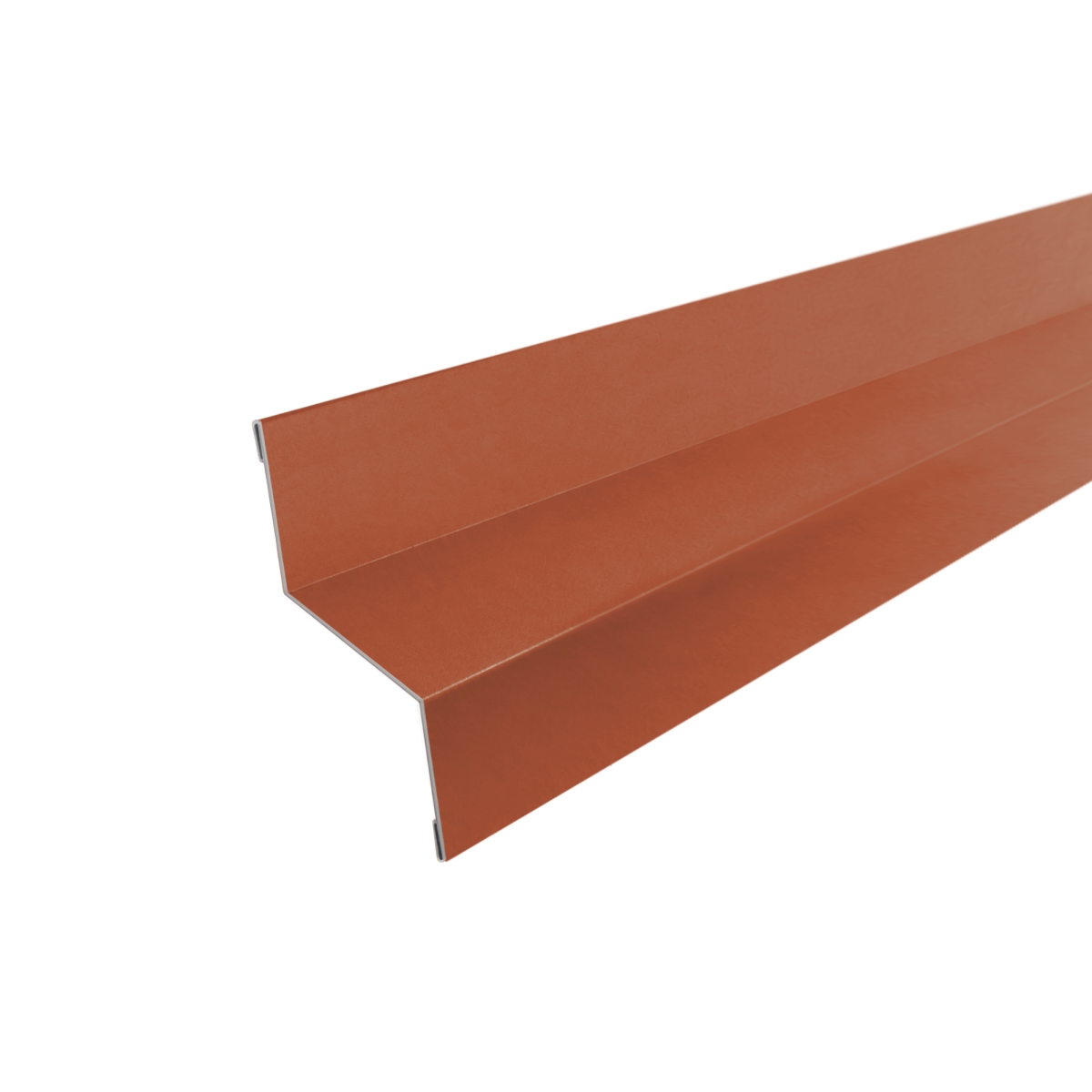 Bavette de rejet d'eau Terre Cuite mat - modèle large