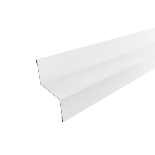 Bavette de rejet d'eau Blanc brillant - modèle large - 4