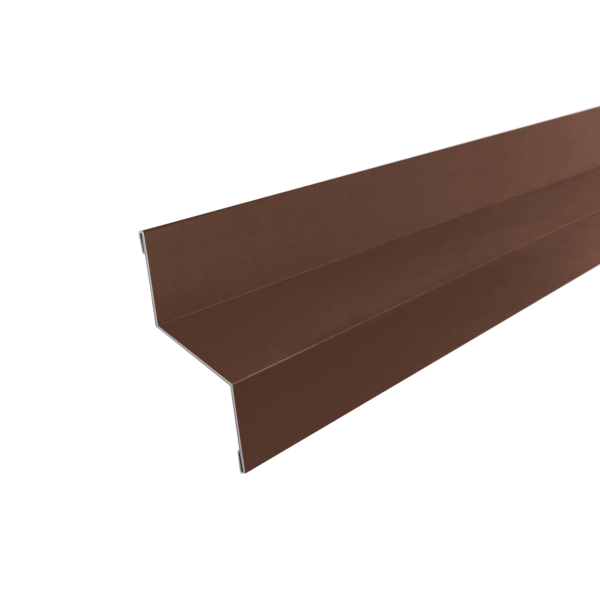 Bavette de rejet d'eau Marron mat - modèle large - 4