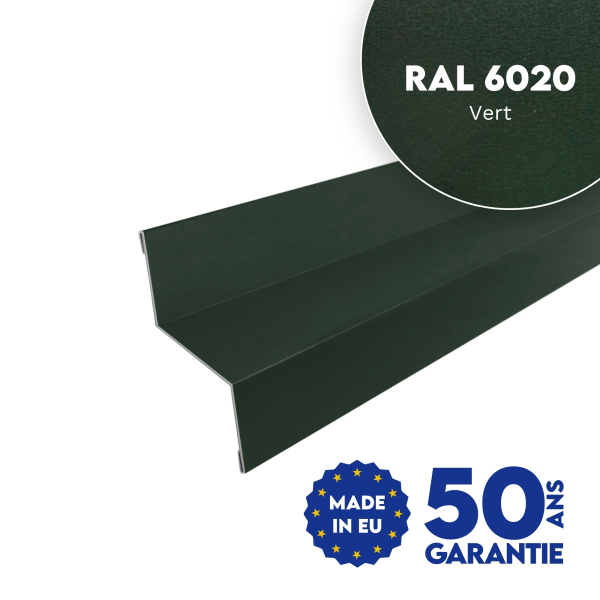 Bavette de rejet d'eau Vert mat - modèle large - 1