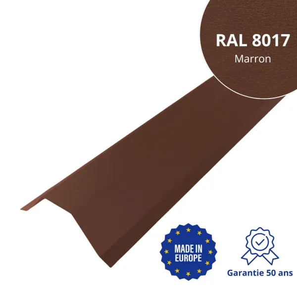 Faitière pour toiture Savanna Marron mat - 1
