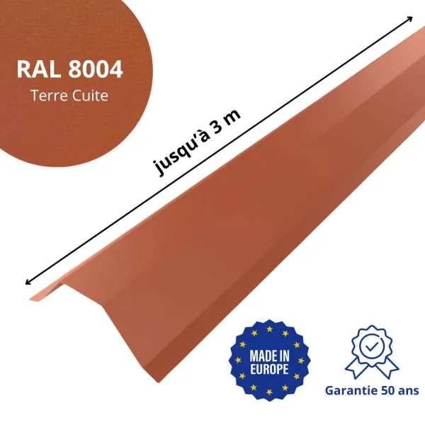 Faitière pour toiture Savanna Terre Cuite mat - 2