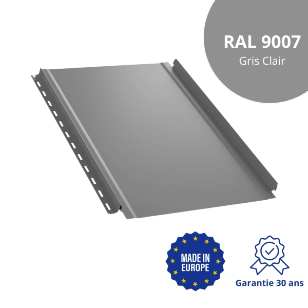 Joint debout Snap Lock Gris Clair brillant - 1