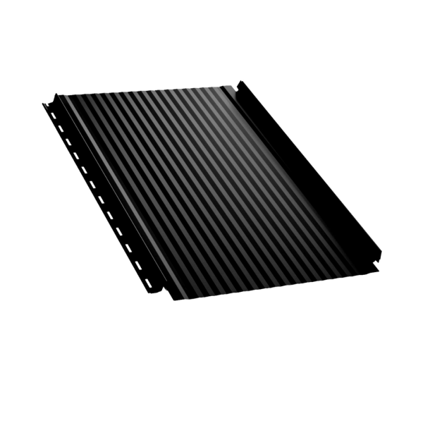 Joint debout Snap Lock micro-nervuré Noir mat - 4