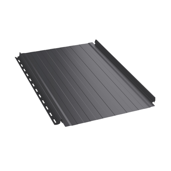 Joint debout Snap Lock ondulé Gris Graphite mat - 4