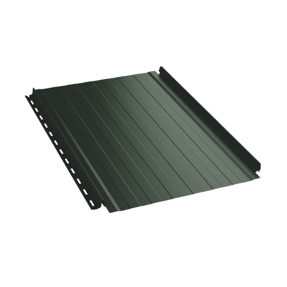 Joint debout Snap Lock ondulé Vert mat