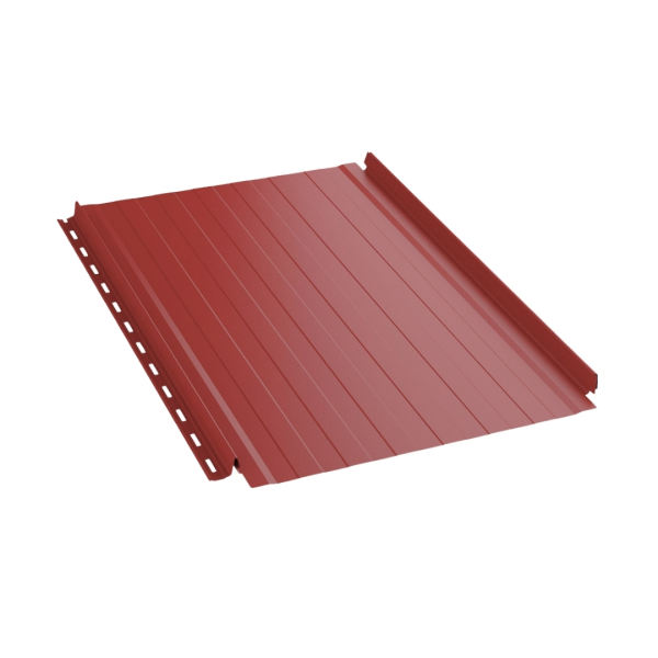 Joint debout Snap Lock ondulé Rouge mat - 4