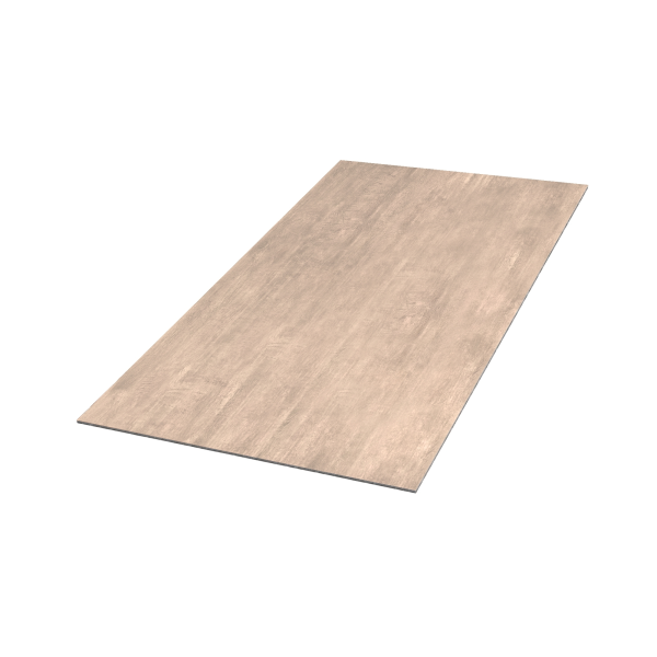 Tôle plane finition Chêne Blanchi 3D - 4